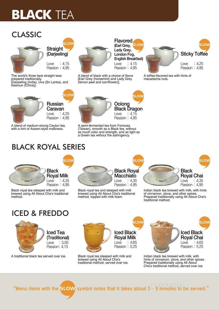 All About Cha Bricktown - Oklahoma City, OK menu_pic