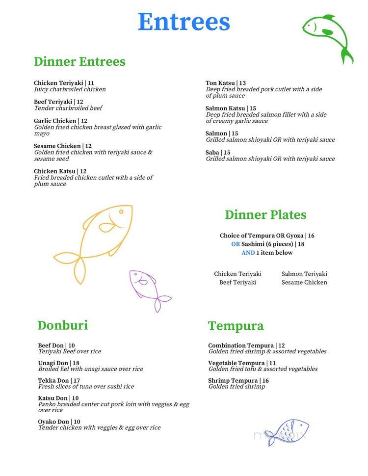 Sakamoto - Sacramento, CA menu_pic