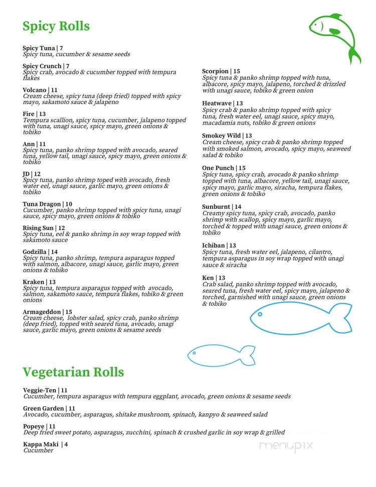 Sakamoto - Sacramento, CA menu_pic