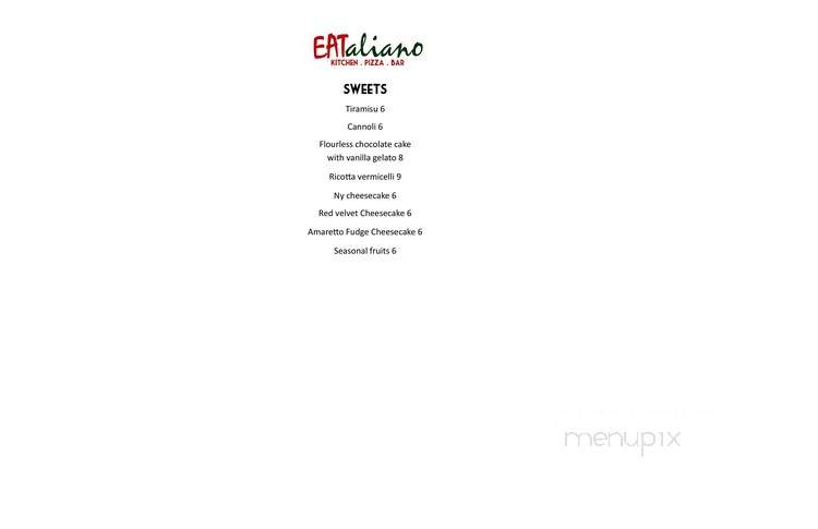 EATaliano Kitchen - Atlanta, GA menu_pic