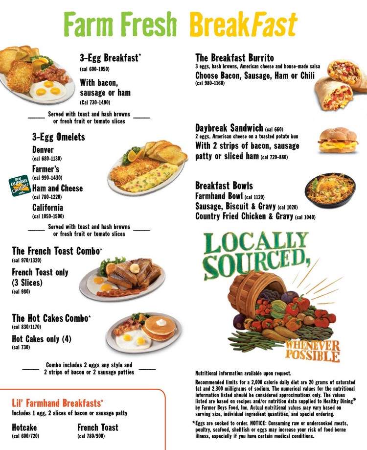 Farmer Boys - Los Angeles, CA menu_pic