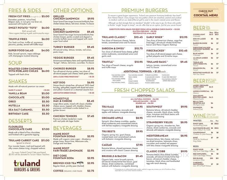 Truland Burgers & Greens - Tucson, AZ