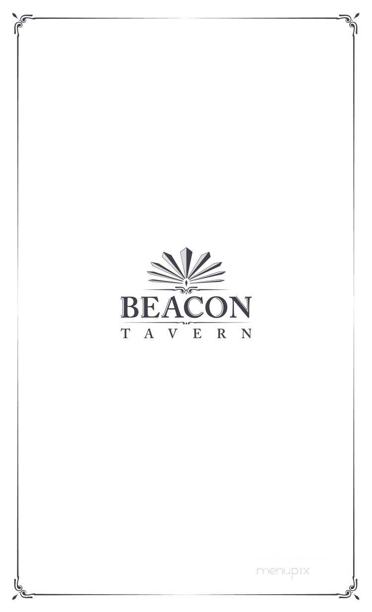 Beacon Tavern - Chicago, IL menu_pic