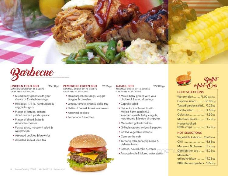 Sharpe Refectory - Providence, RI menu_pic