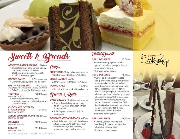 Sharpe Refectory - Providence, RI menu_pic