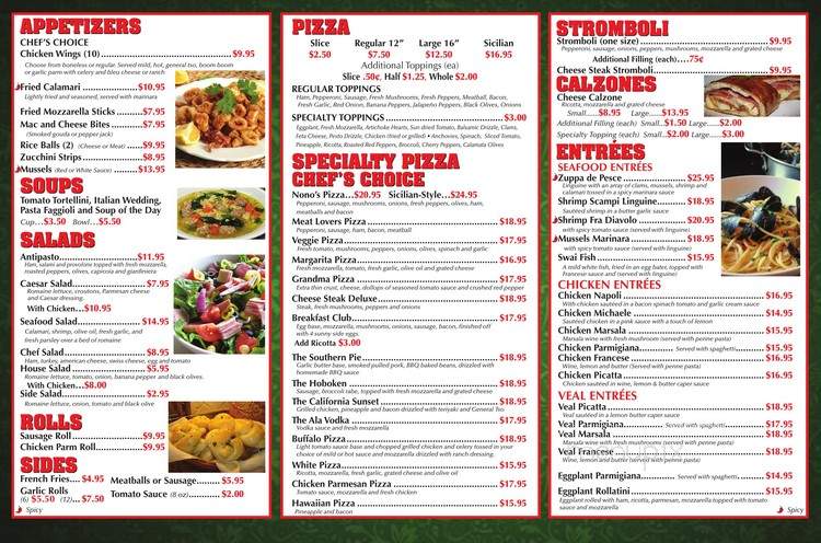 Panariello's of Port St. Lucie - Port St. Lucie, FL menu_pic