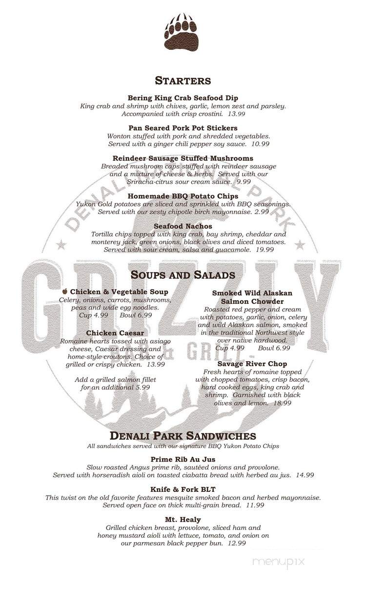 Grizzly Bar and Grill - Denali National Park and Preserve, AK