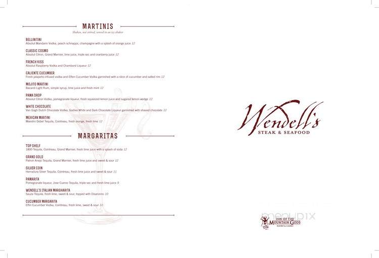 Big Game Sports Bar - Mescalero, NM menu_pic