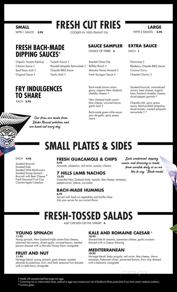 Burger Bach - Midlothian, VA menu_pic