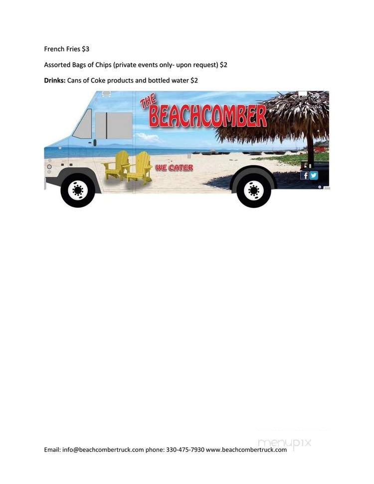 The Beachcomber Truck - Hudson, OH