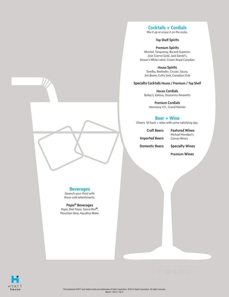 H Bar - Bellevue, WA menu_pic