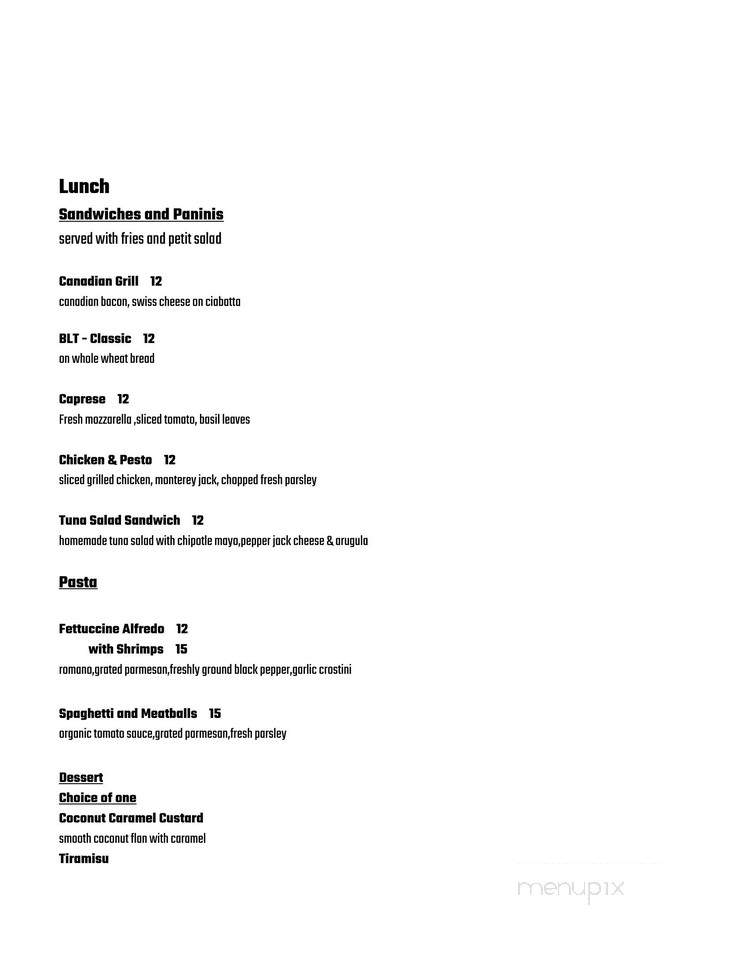 Spice Symphony - New York, NY menu_pic