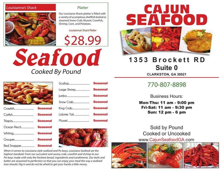 Cajun Seafood - Clarkston, GA