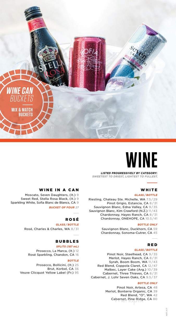 Topgolf - West Chester Township, OH menu_pic