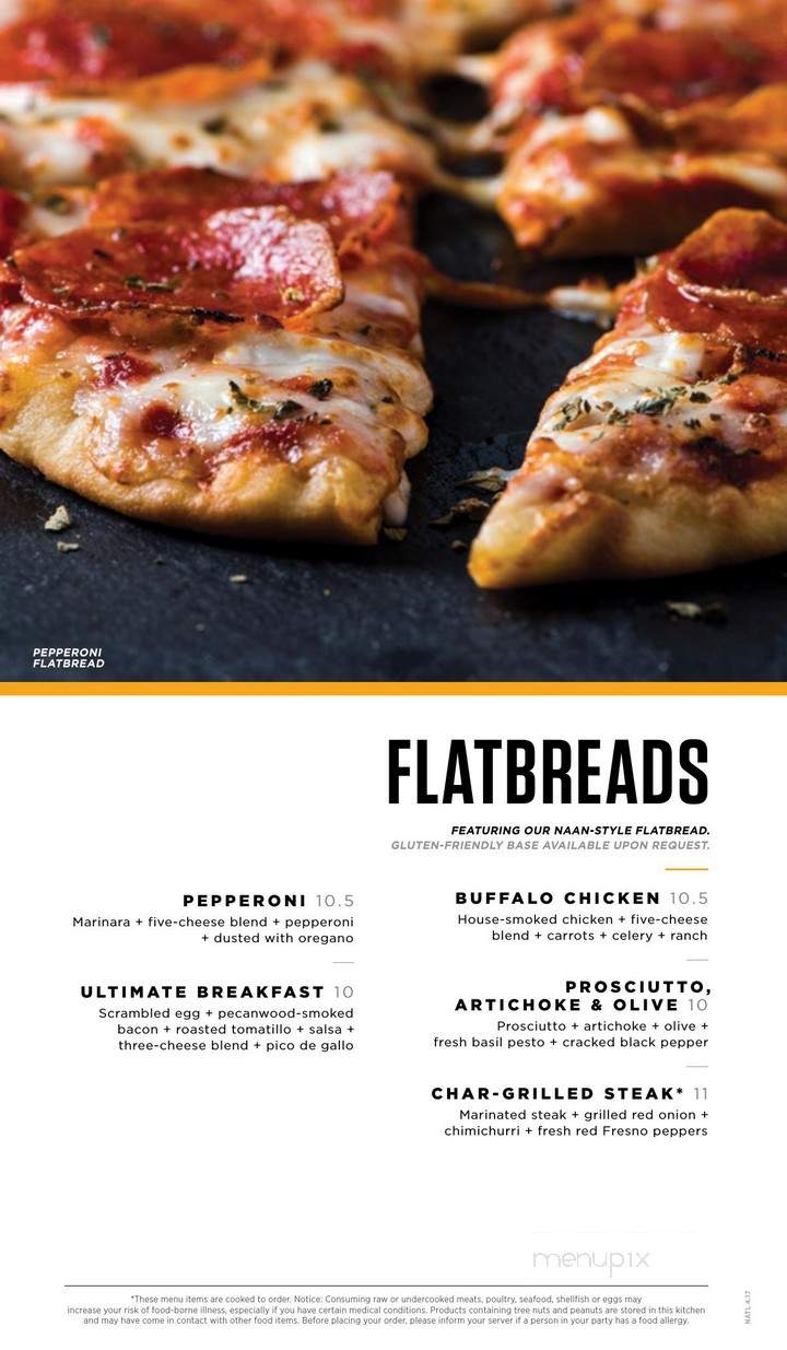 Topgolf - West Chester Township, OH menu_pic