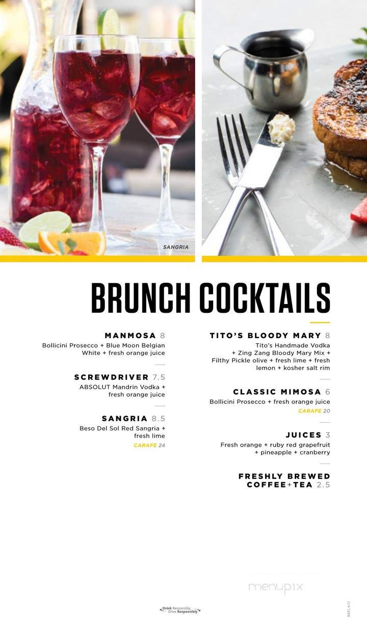 Topgolf - West Chester Township, OH menu_pic