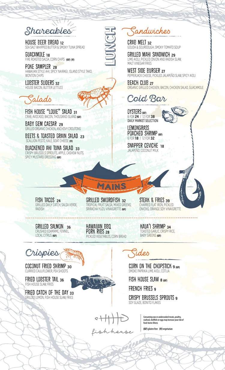 Fish House - Kapolei, HI menu_pic