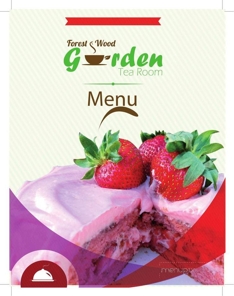 Forestwood Garden Tea Room - Dallas, TX menu_pic