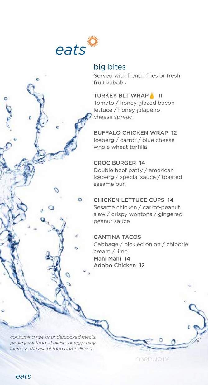 Croc's - Championsgate, FL menu_pic