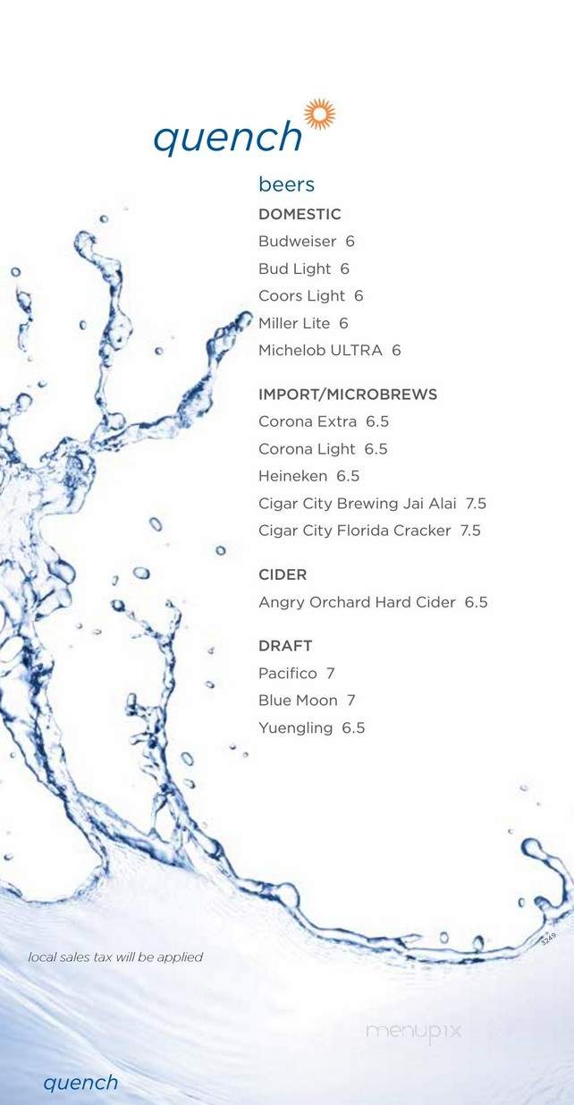 Croc's - Championsgate, FL menu_pic
