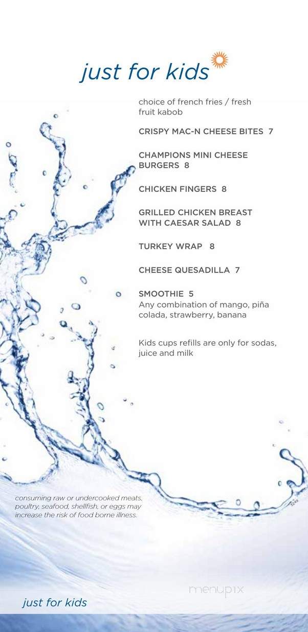 Croc's - Championsgate, FL menu_pic