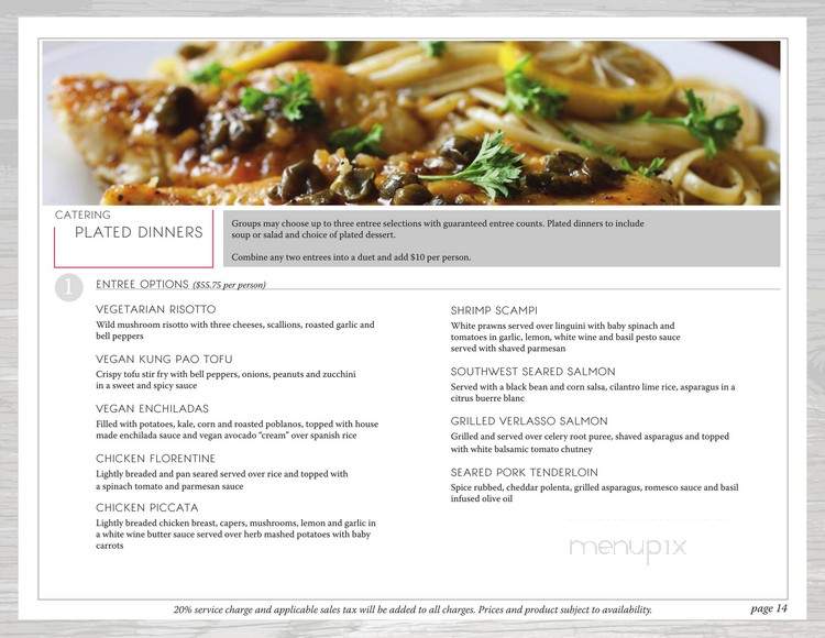Alpine Club - Truckee, CA menu_pic