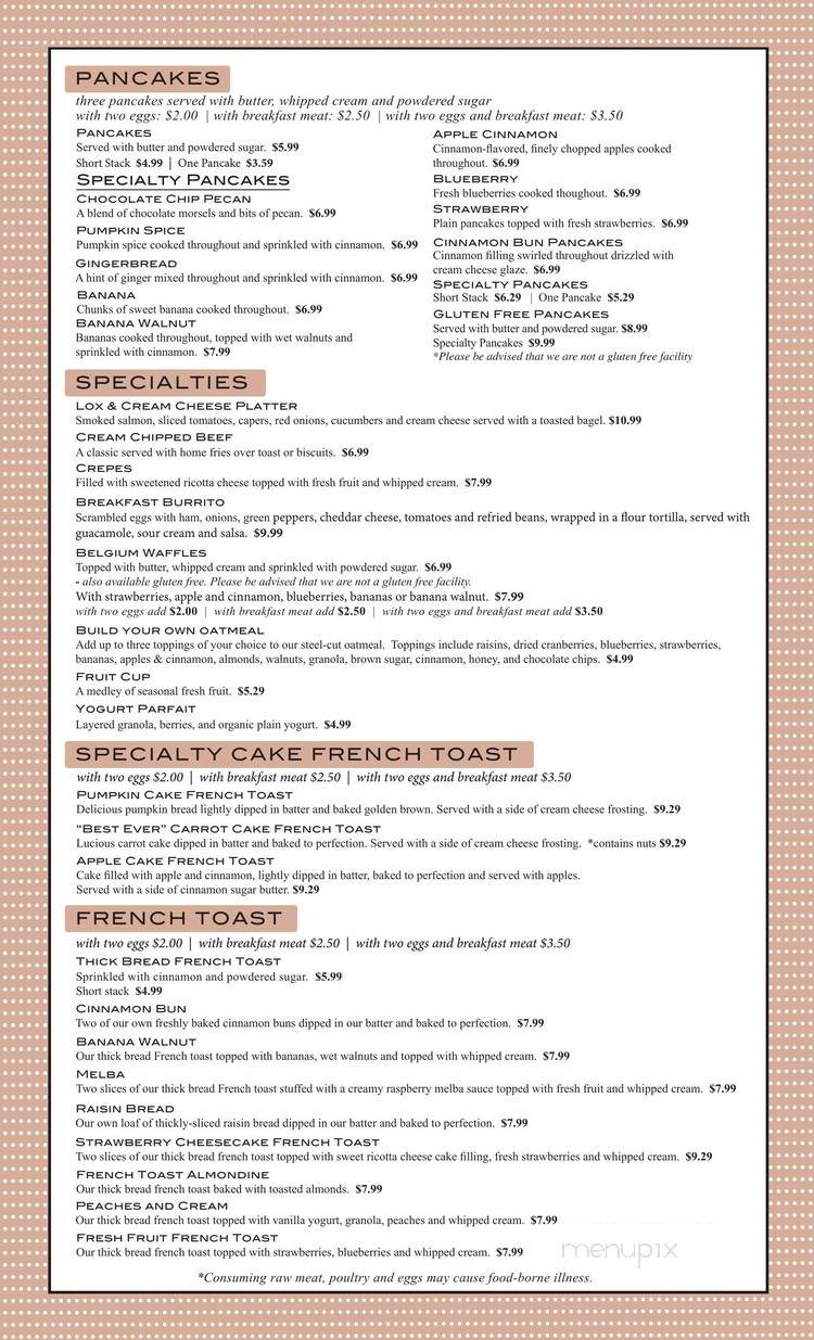 NUDY'S CAFE - Chadds Ford, PA menu_pic