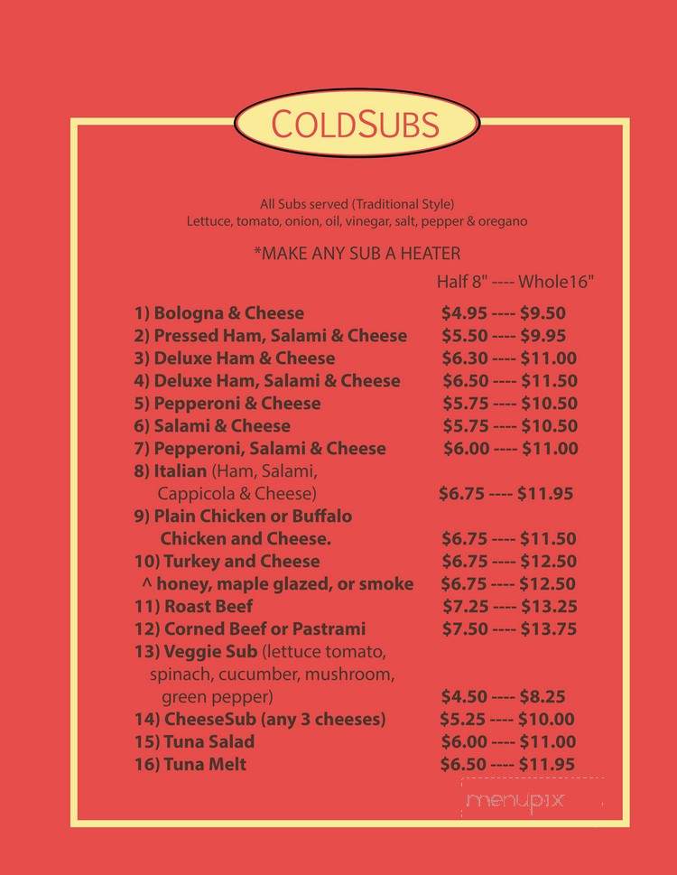Wondersub - Old Bridge, NJ menu_pic