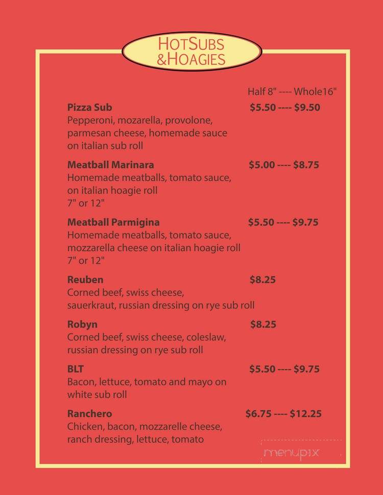 Wondersub - Old Bridge, NJ menu_pic