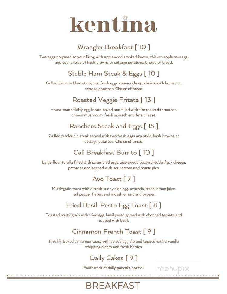 Kentina - Temecula, CA menu_pic