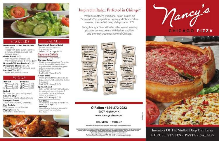 Nancy's Pizza - O'Fallon, MO