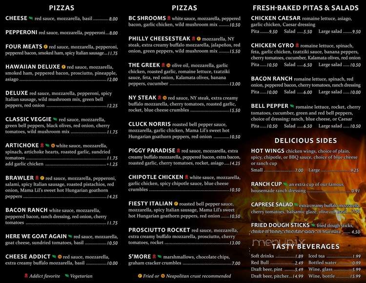 Pizza Addict - Renton, WA menu_pic