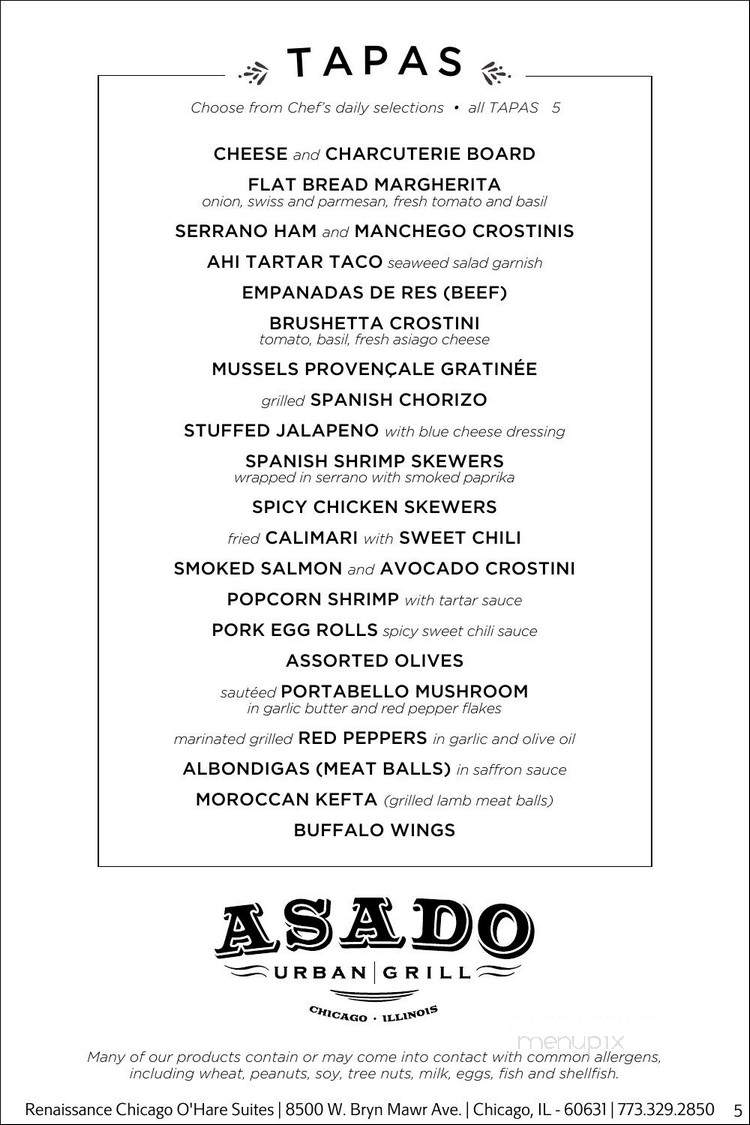 Asado Urban Grill - Chicago, IL