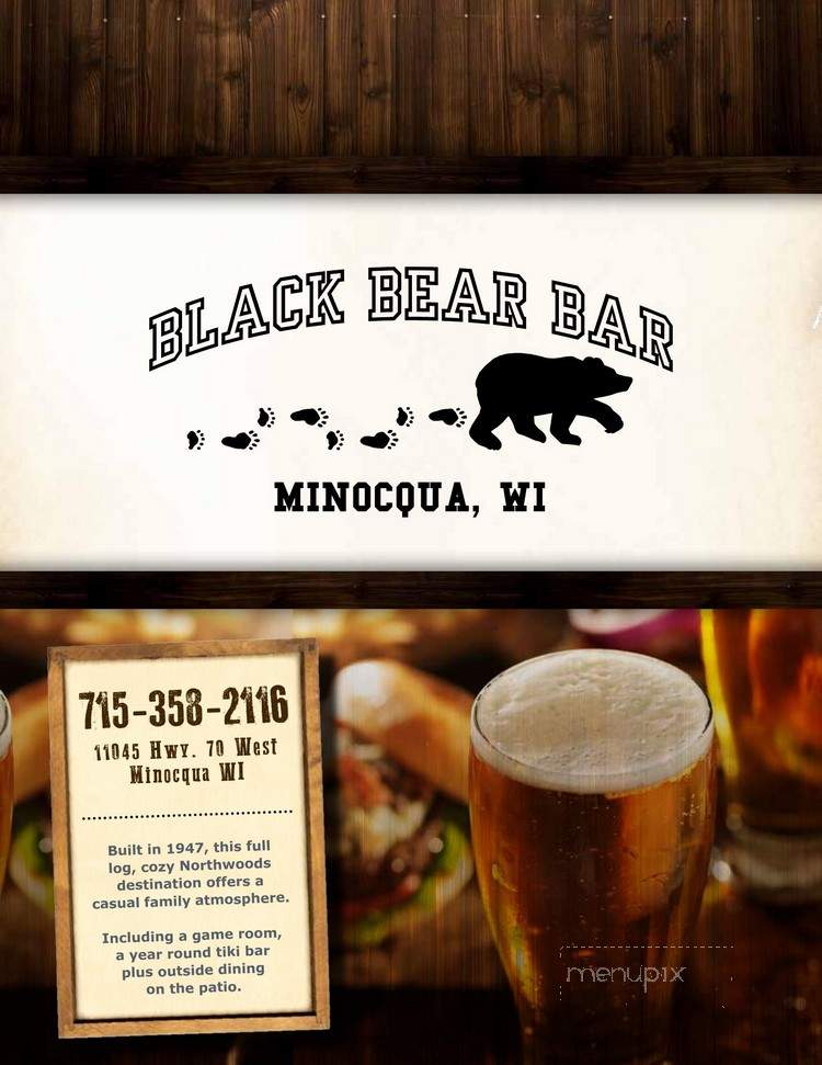 Black Bear Bar and Grill - Park Falls, WI