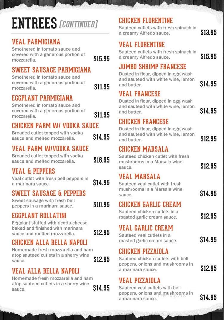 Big Apple Pizza - Cranford, NJ menu_pic