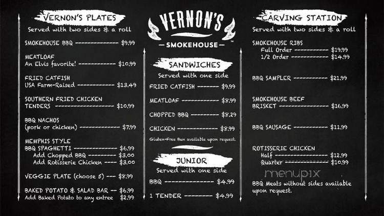Gladys' Diner - Memphis, TN menu_pic