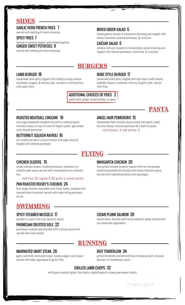 Unwind - Los Angeles, CA menu_pic