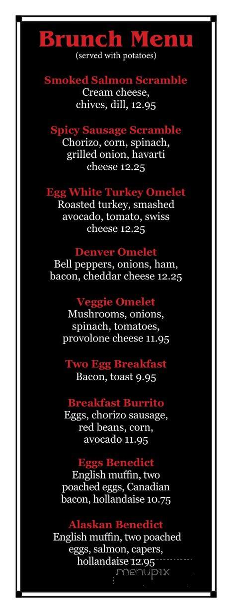 Randle's Restaurant and Bar - Minneapolis, MN menu_pic