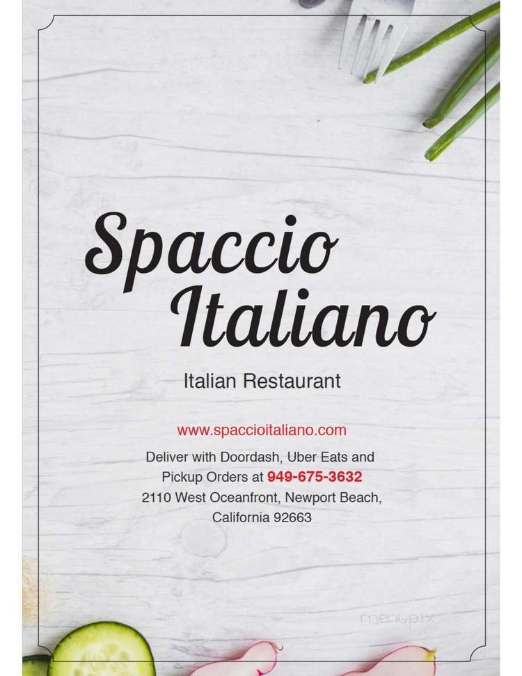 Spaccio Italiano - Newport Beach, CA