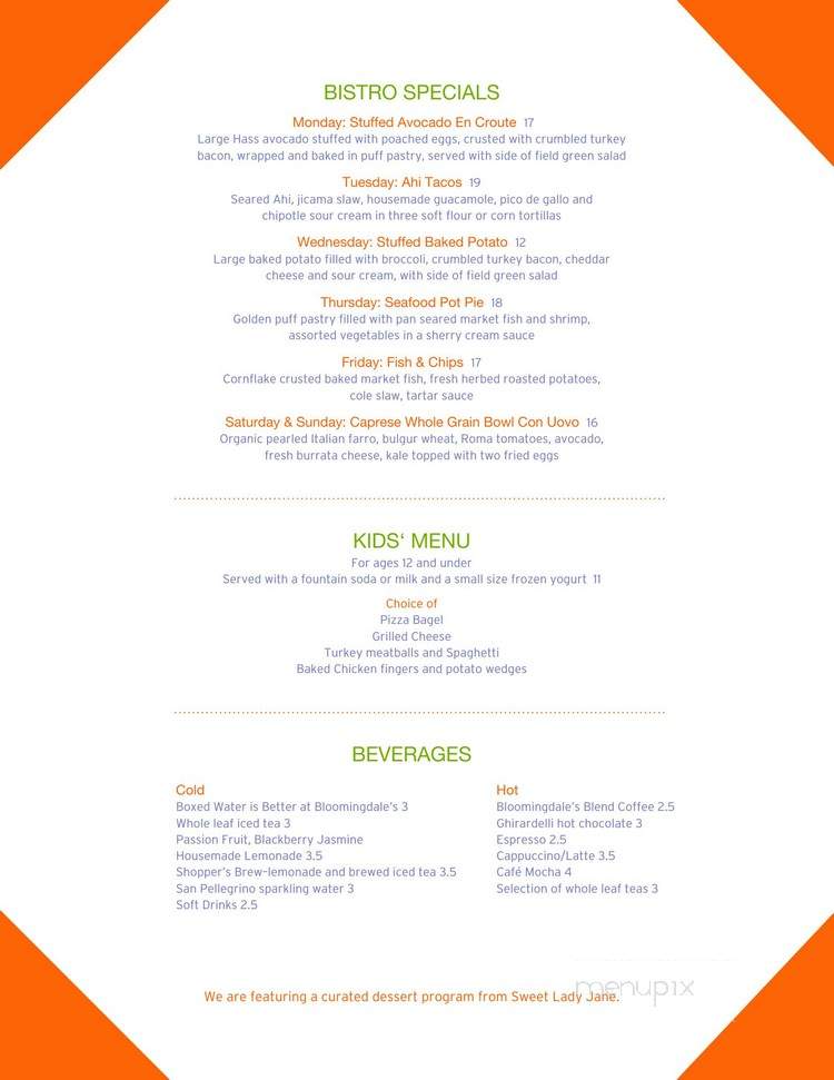 Forty Carrots - Los Angeles, CA menu_pic