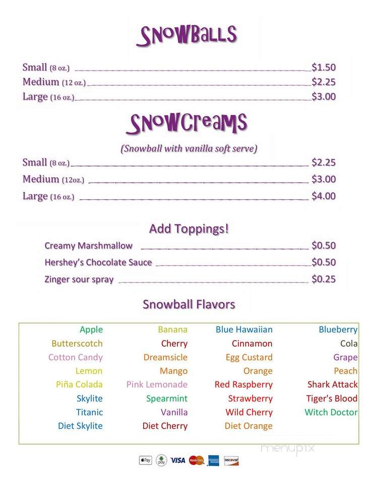 Desserted Isle - Taylors, SC menu_pic