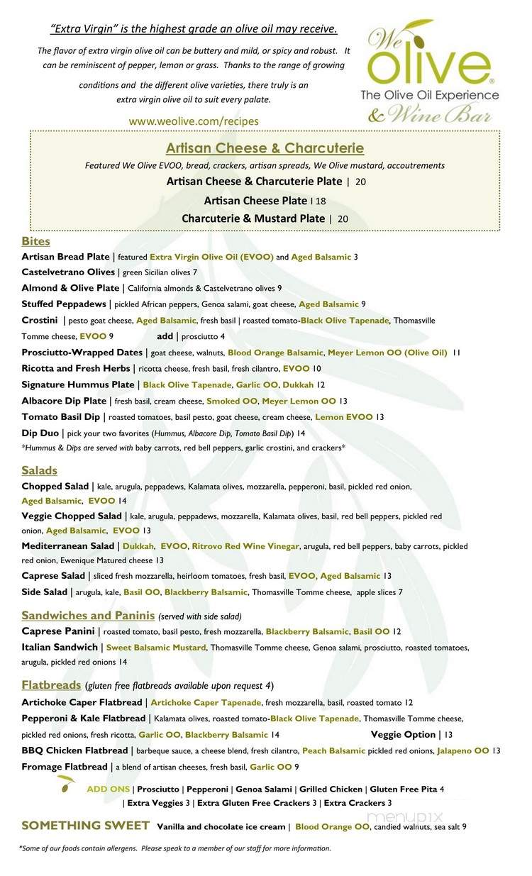 We Olive & Wine Bar Shreveport - Shreveport, LA