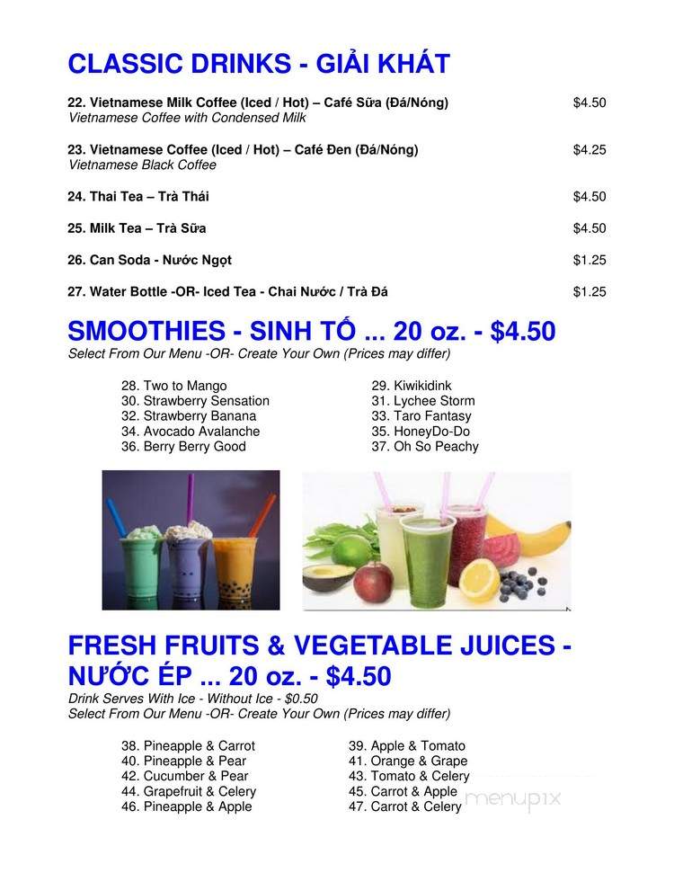 CT Banh Mi - Houston, TX menu_pic