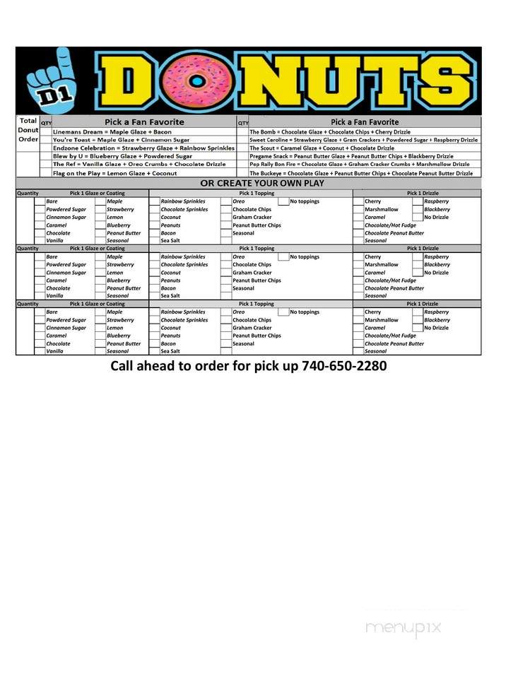 Division 1 Donuts - St Clairsville, OH