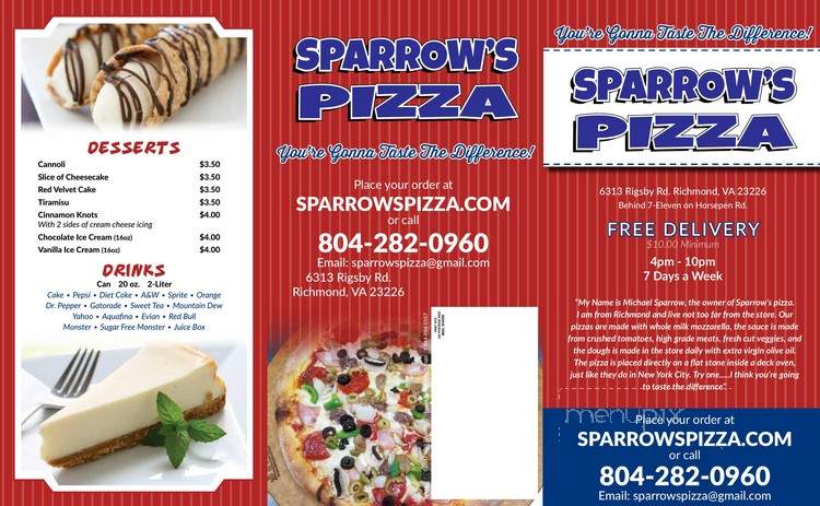 Sparrow's Pizza - Richmond, VA