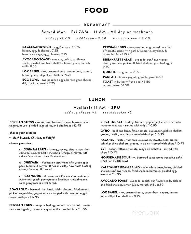 Cherry Street Public House - Seattle, WA menu_pic