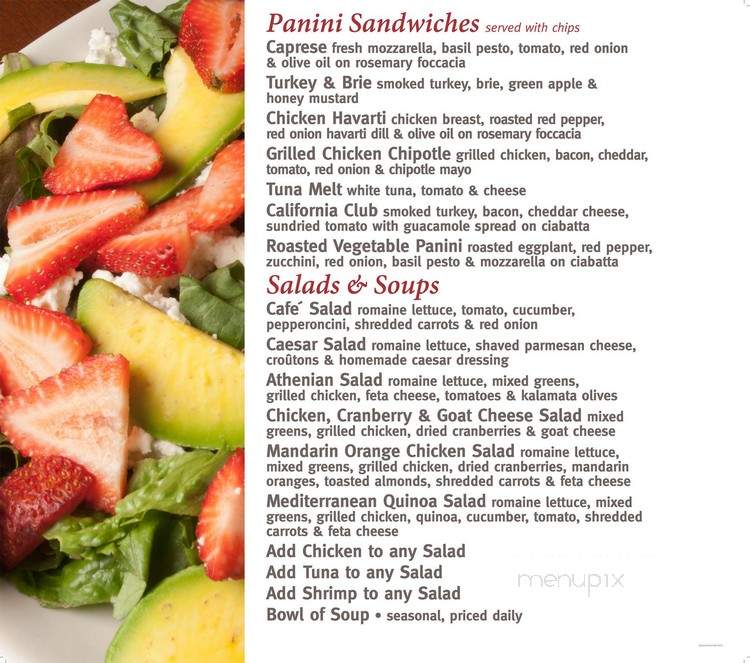 Gunther Tooties - Foxborough, MA menu_pic