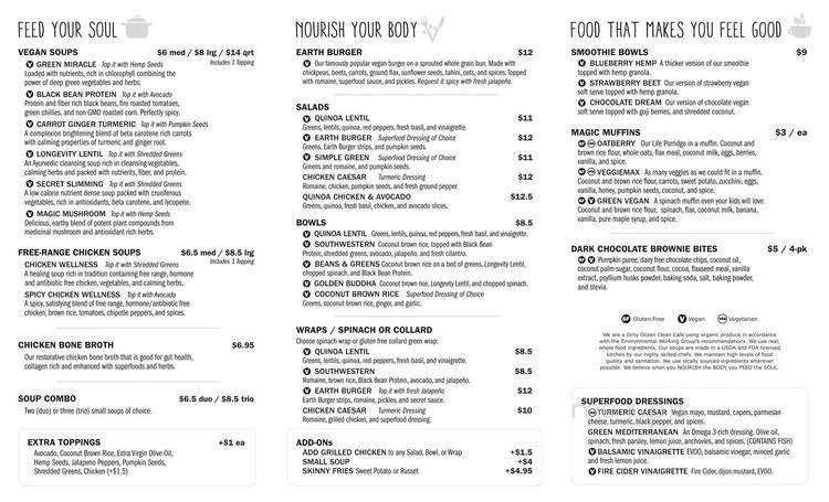 Cafe West Express - Atlanta, GA menu_pic