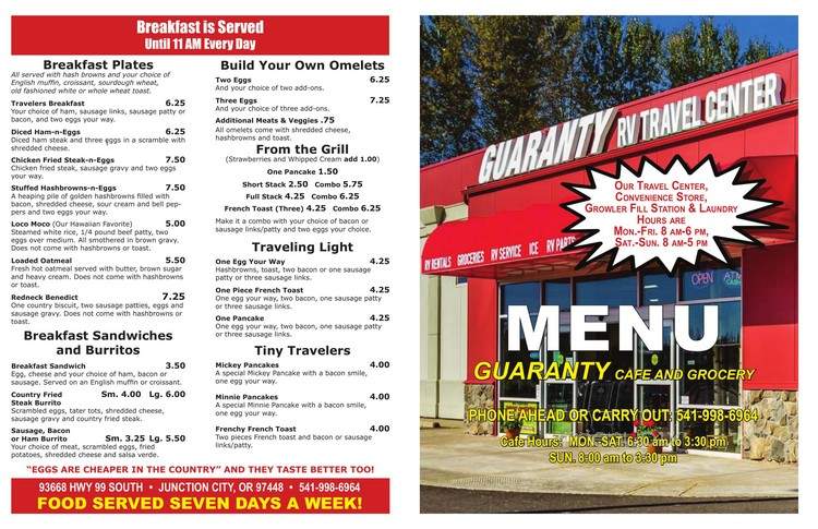Guaranty Cafe and Grocery - Junction City, OR