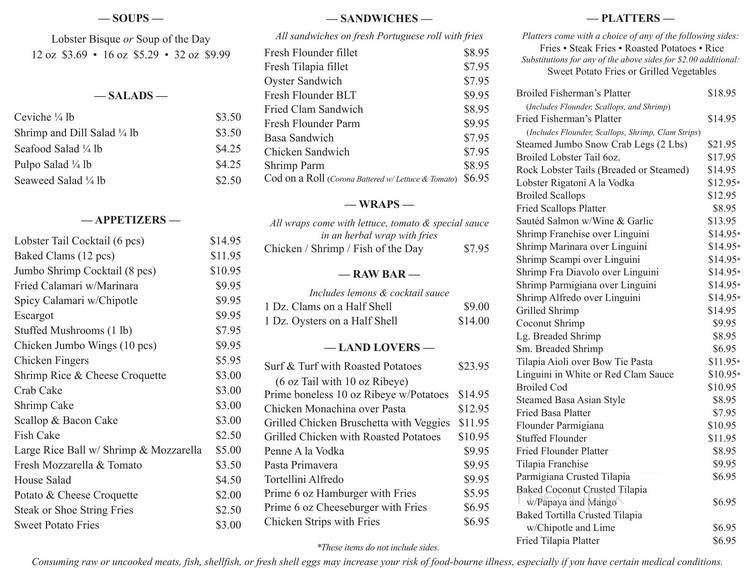 Island Fish - Valley Stream, NY menu_pic